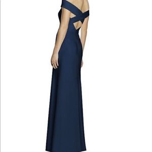 Beautiful Dessy collection 2987 Navy Dress